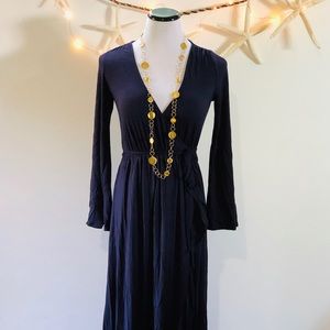 Rachel Pally Errol Maxi Wrap Ruffled L/S Dress XS